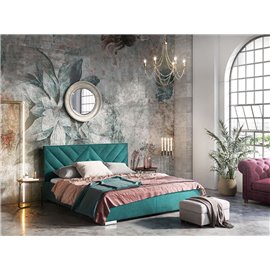 Łóżko tapicerowane GUDUR 