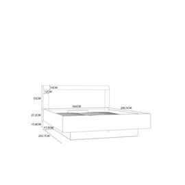 Stelaż łóżka z pojemnikiem na pościel JLTL168-C289 #5