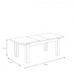Lennox New Stół rozkładany ALCT44-C272
