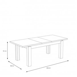 Lennox New Stół rozkładany ALCT44-C272 #5