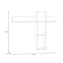 Wardiol Półka wisząca WRDB01-M982  #4