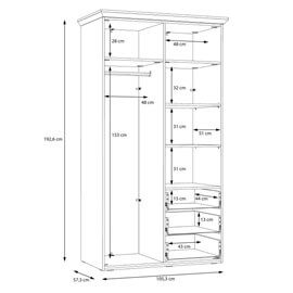 Iloppa Szafa ubraniowa TIQS823-J99  #8