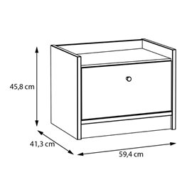 Baderna Szafka nocna WQNK014-M715  #6