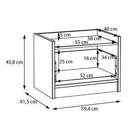 Baderna Szafka nocna WQNK014-M715  #7