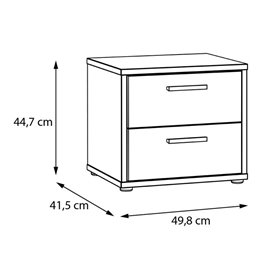 Bellevue Szafka nocna BLQK014-N09  #6