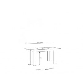 Malte Brun Stół rozkładany TMST142-D84 #4