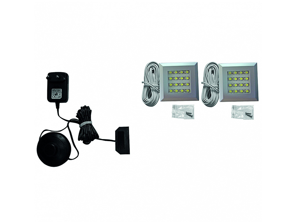 Zestaw oświetlenia LED 2-punktowy IZLED09-02-WN01
